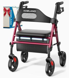 Lightweight Adjustable Carbon Rollator Walker