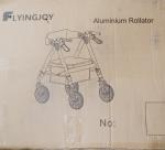 FlyingJoy Heavy-Duty Rollator with Extra Wide Seat