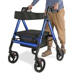 Ultra Lightweight Heavy-Duty Rollator Walker for Comfort