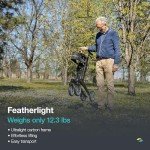 Helavo Ultra-Light Carbon Rollator - 5.6 kg
