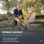 Helavo Ultra-Light Carbon Rollator - 5.6 kg