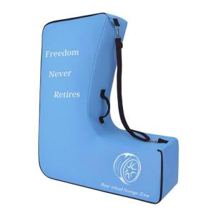 Carbon Ultralight Rollator Walker Travel Bag，Packing Bag-Ultralight, Durable, Portable ，Adjustable Shoulder & Hand Straps | Fits All Models for Carbon Fiber Walker,Carbon Rollator Accessory (Blue)