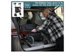 2025 StrollAid 2 In 1 Rollator Walker Transport Chair Heavy Duty 450 Lbs ..