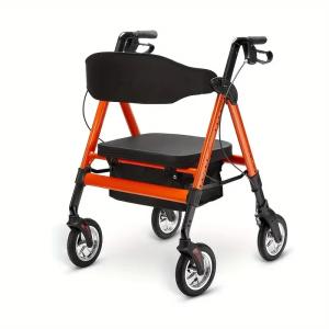 2026 OasisSpace Heavy Duty Pneumatic Rollator Walker 450 LBS