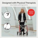 byACRE Carbon Ultralight Rollator - Just 10.6 lbs