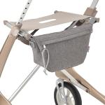 byACRE Carbon Ultralight 4-Wheel Walker with Seat