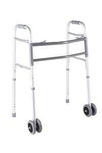 Days Bariatric Adjustable Walker with Double 5" Wheels, 700 lb Weight Capacity, Extra Wide Rollator for Elderly & Handicapped, Heavy Duty with Dual Release Locking, Mobility Assist for Walking