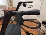 NOS Comodità Spazio Extra Wide Heavy-Duty Rollator Walker, 18" Wide Seat, 440lbs