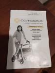 NOS Comodità Spazio Extra Wide Heavy-Duty Rollator Walker, 18" Wide Seat, 440lbs