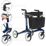 Ultralight Carbon Fiber Rollator Walker for Seniors