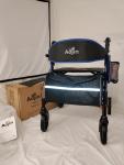 Aojin All Terrain Rollator Walker, Model WB-2328, 8” Wheels – 350 lb Capacity