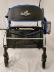 Aojin All Terrain Rollator Walker, Model WB-2328, 8” Wheels – 350 lb Capacity