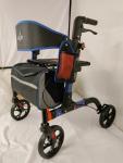 Aojin All Terrain Rollator Walker, Model WB-2328, 8” Wheels – 350 lb Capacity