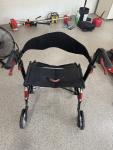 Drive Heavy Duty Walker Eagle Series F-22 Rollator with  Suspension Springs