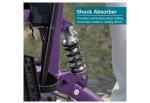 ELENKER All-Terrain 2-in-1 Rollator Walker & Transport Chair with 10" Wheels