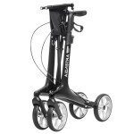 Lightweight Carbon Fiber Rollator with Organizer Bag