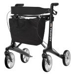 Lightweight Carbon Fiber Rollator with Organizer Bag