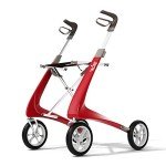 byACRE Carbon Ultralight Rollator - 4.8 kg - Red