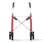 byACRE Carbon Ultralight Rollator - 4.8 kg - Red