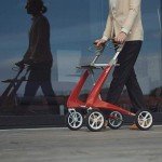 byACRE Carbon Ultralight Rollator - 4.8 kg - Red