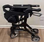 New Drive Medical Nitro Sprint Hemi Rollator Walker Heavy Duty w/Seat Petite Red