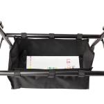 Heavy Duty Rollator Walker with 8" 4 Wheels, 500 lb. Capacity Extra Wide Seat