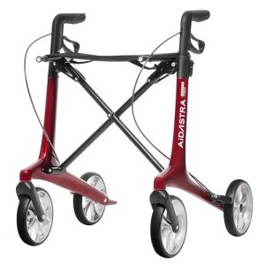 Lightweight Carbon Fiber Rollator Walker for Seniors