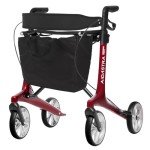 Lightweight Carbon Fiber Rollator Walker for Seniors