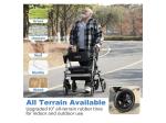 2025 StrollAid 2 In 1 Rollator Walker Transport Chair Heavy Duty 450 Lbs Black