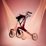 Lightweight Carbon Fiber Rollator Walker for Seniors