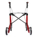 Ultralight Carbon Rollator Walker with Seat - Red