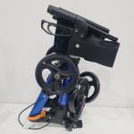 Heavy Duty Rollator Walker with Seat 330 lb Capacity Adjustable Height 8” Wheels