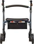NOVA Medical Products Star 8 DX Heavy Duty Extra-Wide Rollator, 450 lb. Weight Capacity, Blue