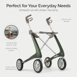 byACRE Ultralight Carbon Rollator - 4.8 kg
