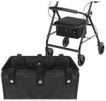Premium Under Seat Rollator Bags - 4 Pocket Walker Basket Storage for Seniors