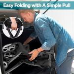 Rollator Walker for Seniors with Seat & Brakes – Folding All Terrain Walker 9.5"