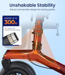 VOCIC Walker with Seat for Seniors, Z57 Outdoor Rollator Walker with 12" All Terrain Big Wheels, 7-Level Adjustable Height Rolling Walker with Safety Brakes, Storage Bag, Cup Holder