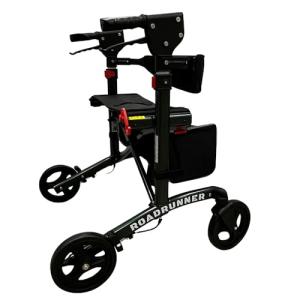 Roadrunner Heavy Duty Rollator with Seat and Basket