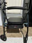 Nova Star Heavy Duty Extra Wide Bariatic Rollator - 2 COLOR CHOICE NEW