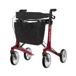 Lightweight Carbon Ultralight Rollator Walker for Seniors