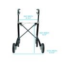 byACRE Carbon Ultralight Rollator with Organizer Bag