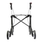 Ultralight Carbon Rollator Walker with Seat - Black