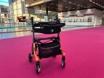 Remote-Controlled Ultralight Carbon Rollator ID: W102