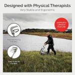 Lightweight Carbon Rollator with All Terrain Performance