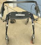 Dolomite Maxi+ 650 Blue Heavy Duty Walker Works Great Folding Rollator