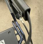 Dolomite Maxi+ 650 Blue Heavy Duty Walker Works Great Folding Rollator