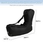 Travel Bag for Carbon Ultralight Rollator Walker, Heavy Duty Durable Carbon Ultralight Rollator Walker Accessory. Thick Material, Great Fit and Makes More Easier for Transporting, Keep Rollator Safe