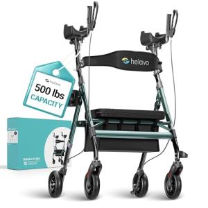 Helavo Extra Wide Heavy Duty Bariatric Rollator