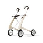 byACRE Carbon Ultralight Rollator Walker with Bag