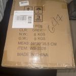 AOJIN All Terrain Rollator Walker Lightweight Foldable 8 In Wheels 350lb SEALED